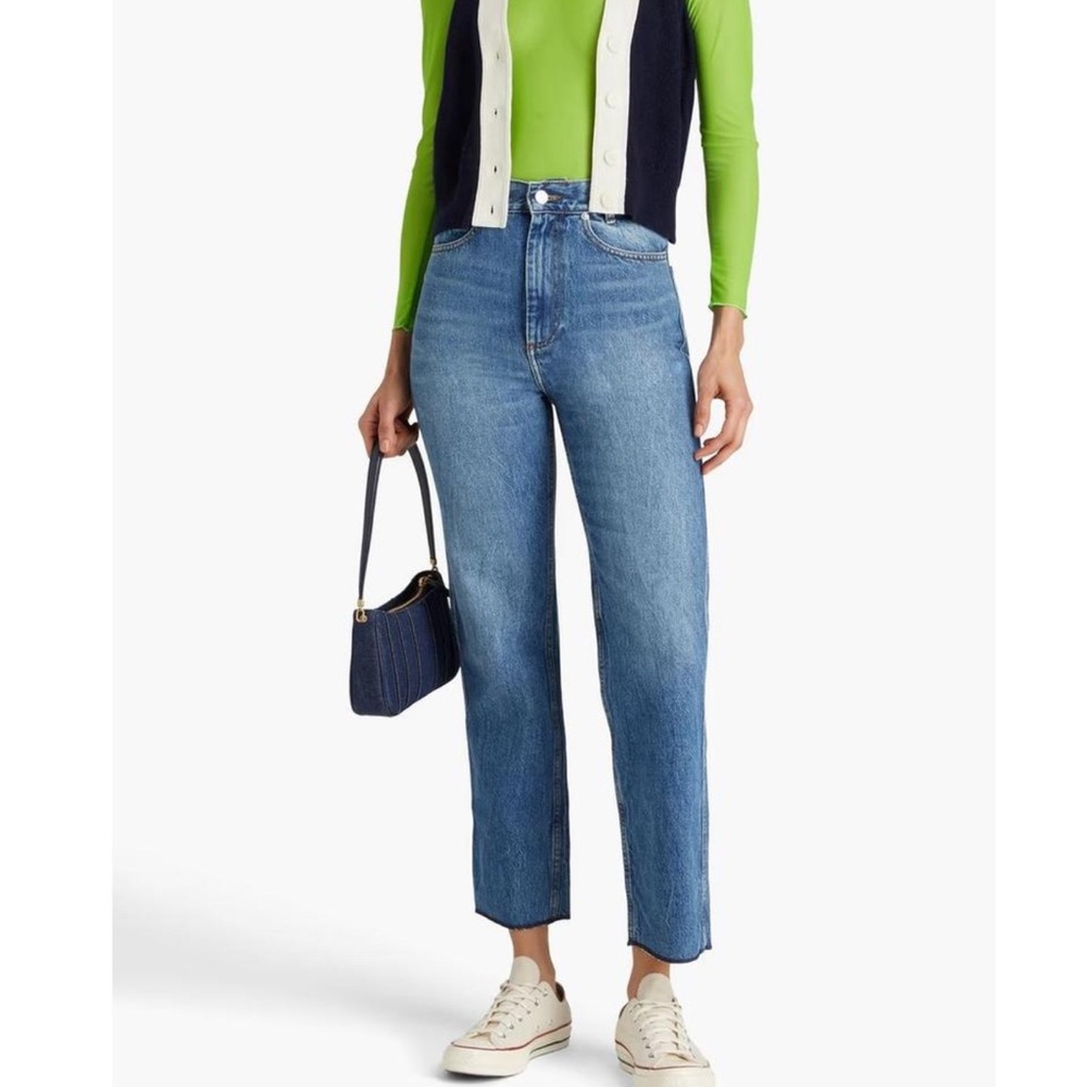 Sandro Blue Ankle Jeans